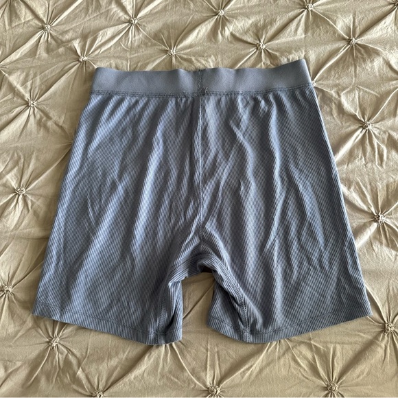 Skims Soft Lounge Shorts in Slate - Picture 2 of 5
